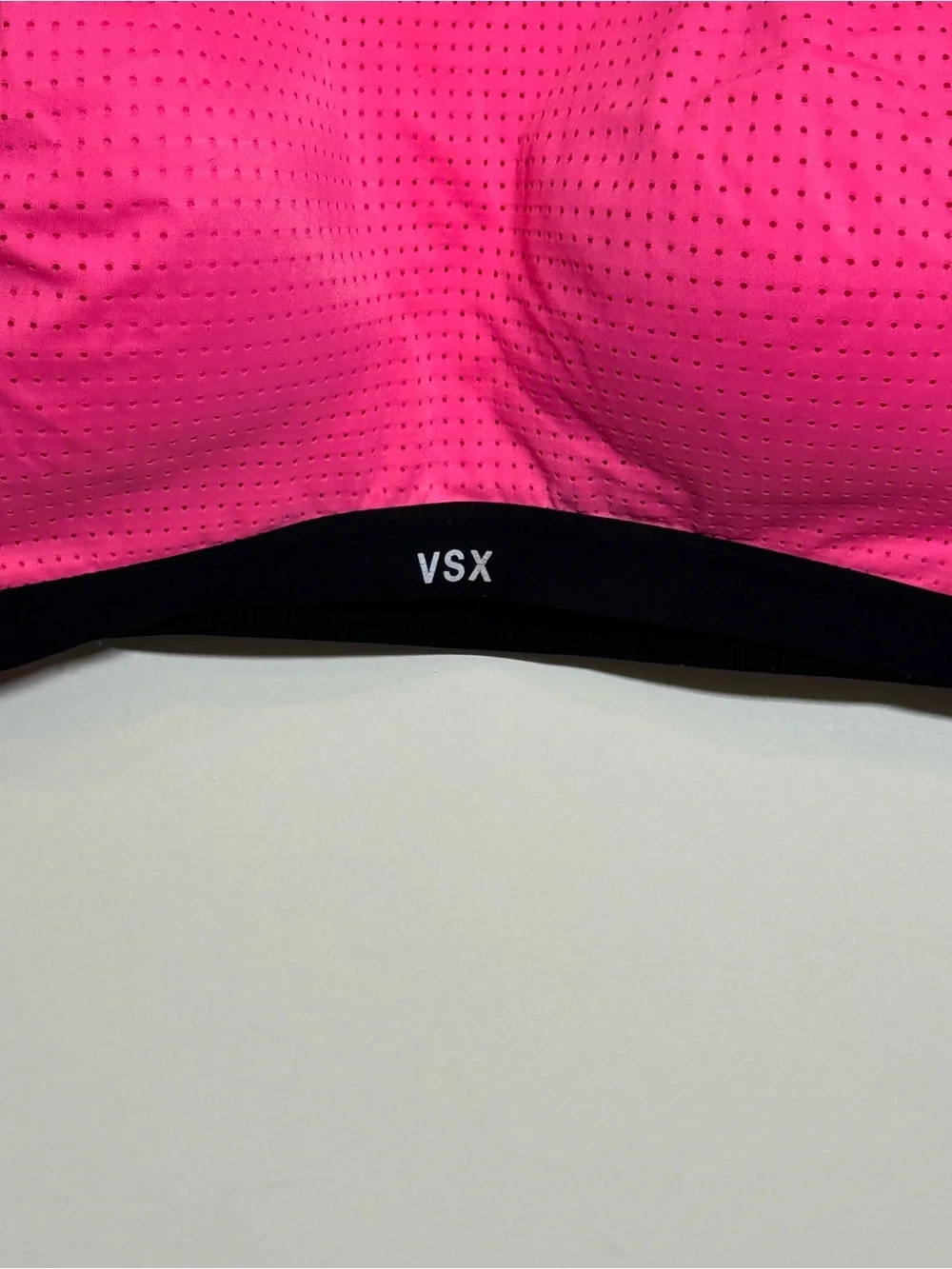 Victoria's Secret VSX Hot Pink & Black Supportive Sports Bra